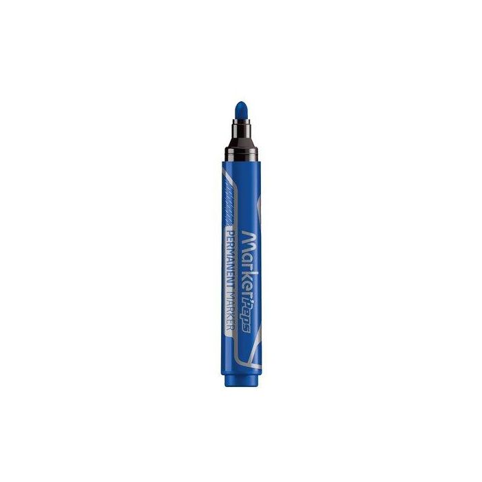 Marcador Permanente Maped Jumbo Conico 2 Mm. Azul (Set de 12)