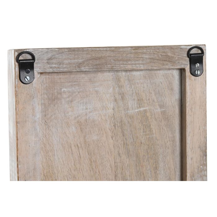 Decoracion Pared Alpino DKD Home Decor Blanco Blanco 2.5 x 65 x 45 cm 1