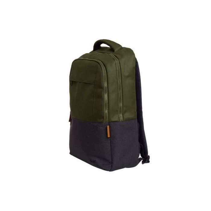 Trust 25243 Mochila Lisboa para Portátiles 16" | Duradera, 23L, Acolchada, RPET Reciclada de Plástico | Resistente a Golpes y Clima Verde 1 Trust 25243 Mochila Lisboa para Portátiles 16" | Duradera, 23L, Acolchada, RPET Reciclada de Plástico | Resistente a Golpes y Clima Verde 1