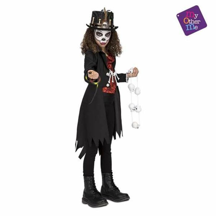My Other Me Disfraz Voodoo Master para Niños Talla 10-12 Años con Chaqueta, Chaleco, Collar, Pulsera, Serpiente y Colgante