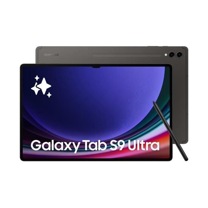 Tablet Táctil - SAMSUNG - Galaxy Tab S9 Ultra - 14.6 - RAM 12GB - 512 GB - Antracita - S Pen incluido