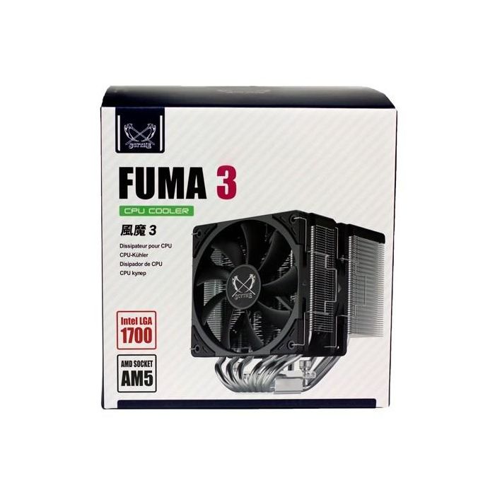 K COOLER Scythe Fuma 3 CPU Kühler 120mm Twin Tower 3 K COOLER Scythe Fuma 3 CPU Kühler 120mm Twin Tower 3