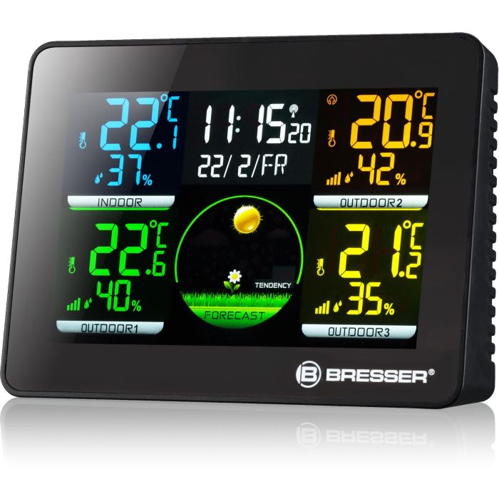 Bresser Thermo-/Hygrometer Quadro NLX 2 Bresser Thermo-/Hygrometer Quadro NLX 2