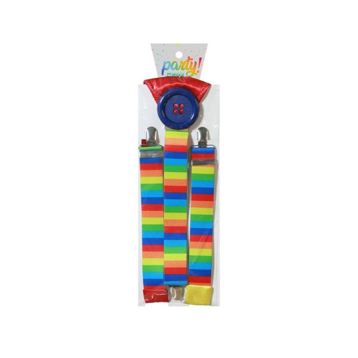 Tirantes Grandes 42x13,5 cm Para Disfraz Payaso - Ideales para fiestas y disfraces cómicos 1 Tirantes Grandes 42x13,5 cm Para Disfraz Payaso - Ideales para fiestas y disfraces cómicos 1