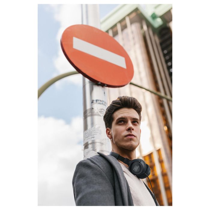 JBL Harman JBL Tune500BLK Auriculares Inalámbricos On-Ear Diadema Plegables Negros