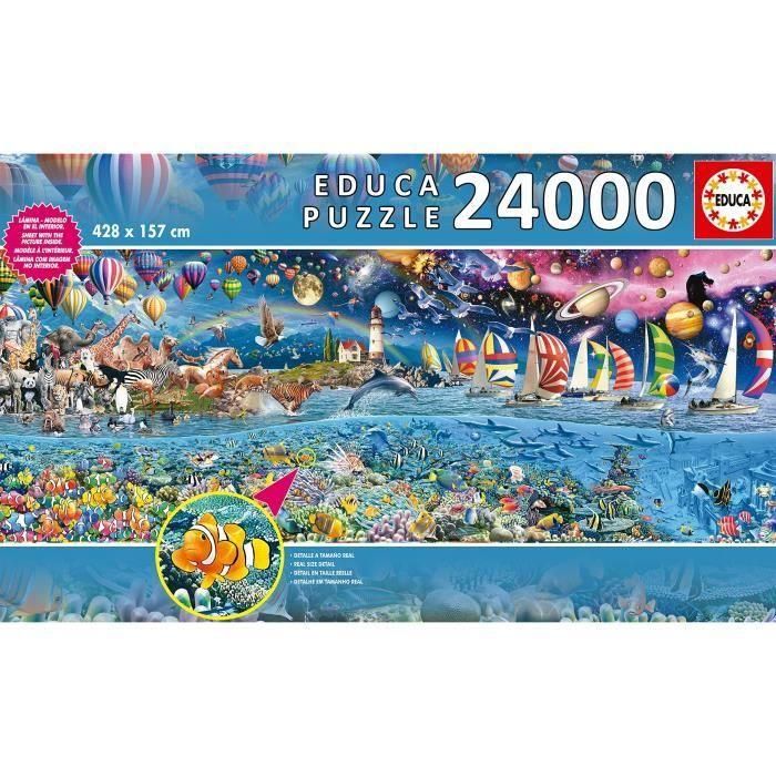 EDUCA Puzzle La Vie 24000 Pieces 1 EDUCA Puzzle La Vie 24000 Pieces 1