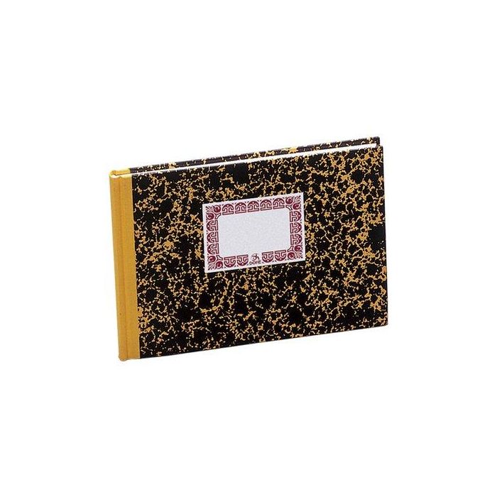 Dohe Cuaderno Cartoné Cuentas Corrientes 100H Cuarto Apaisado 70 gr Marrón
