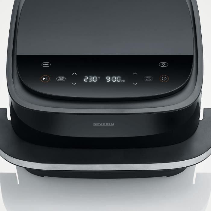Severin SEV4008146046650 Freidora de aire 4L, 2100W, con 10 programas y función pizza 1