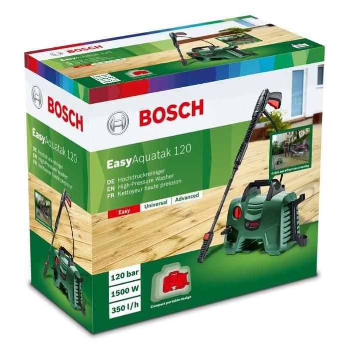 Lavadora de alta presión BOSCH EasyAquatak 120 - 1500 W 5 Lavadora de alta presión BOSCH EasyAquatak 120 - 1500 W 5