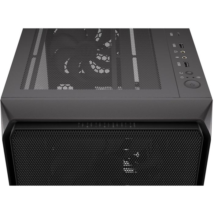 ENDORFY Arx 500 ARGB TG Black PC Gaming ATX micro ATX ITX - Caja de Ordenador con Vidrio Templado y Ventiladores ARGB 14