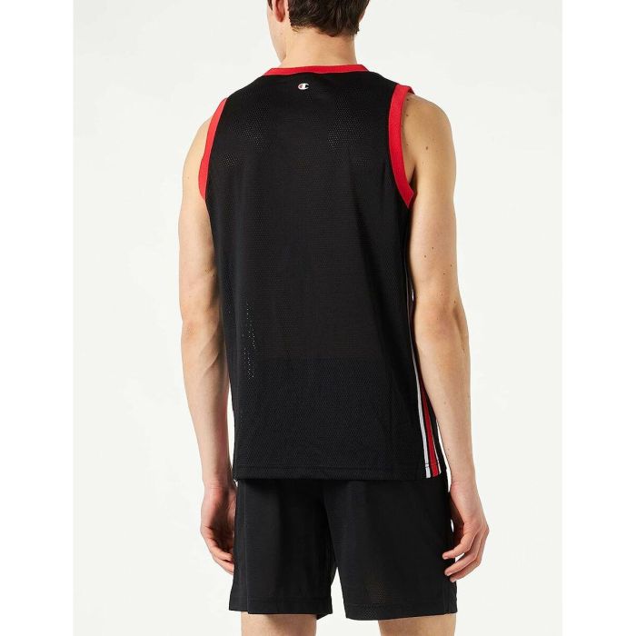 Camiseta para Hombre sin Mangas Champion Tank Top Negro M 7