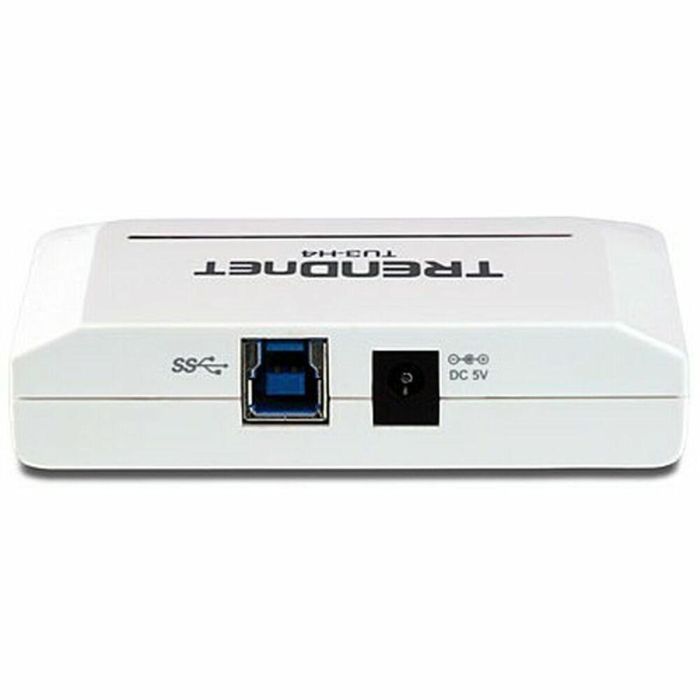 Hub USB Trendnet TU3-H4 Blanco 1