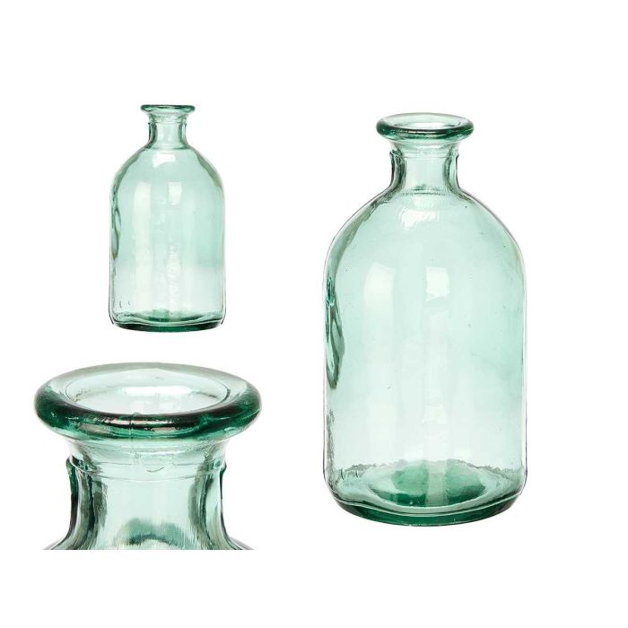 Giftdecor Botella Redonda 21 cm - Vidrio Transparente - 12x12x21 cm (6 Unidades) Giftdecor Botella Redonda 21 cm - Vidrio Transparente - 12x12x21 cm (6 Unidades)