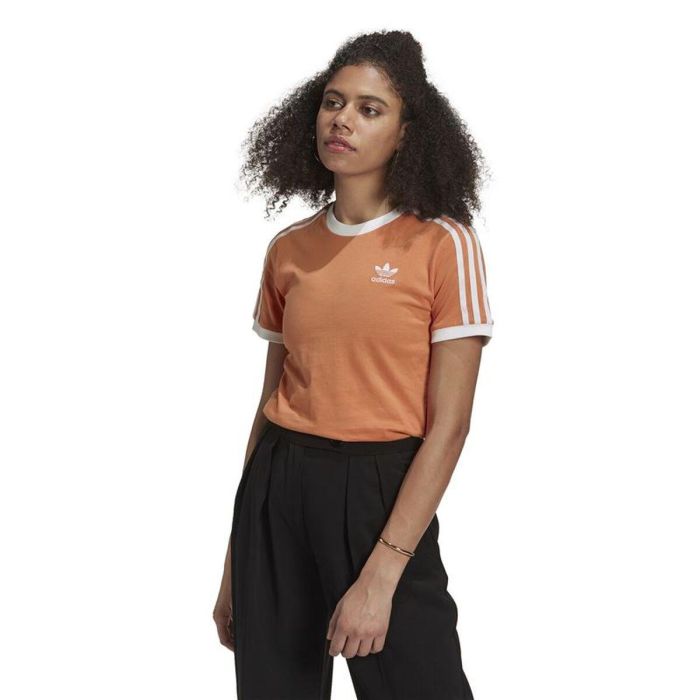 Camiseta de Manga Corta Mujer Adidas Classics 3 5