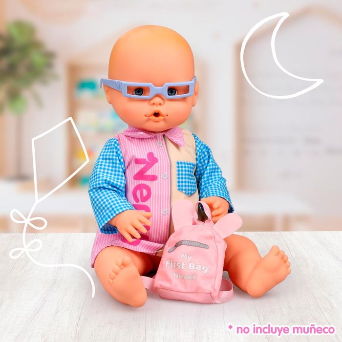 Nenuco Ropita de Diario para Muñeca 42cm. Conjunto de ropa infantil para Nenuco. Juguete apto para niños y niñas +1 año. Ref. CDU 3