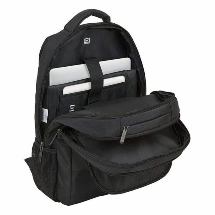 Mochila para Portátil y Tablet con Salida USB Safta 15,6'' Negro 30 x 43 x 16 cm 8