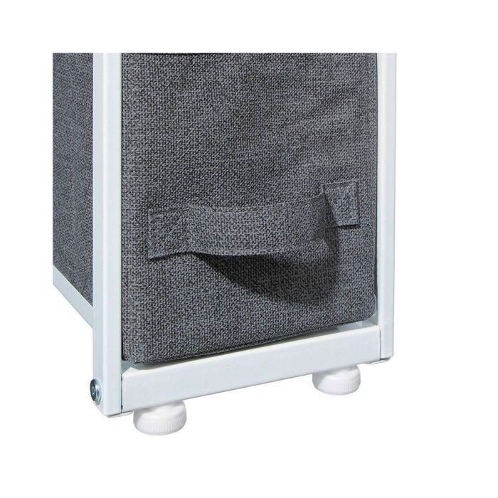 5Five Cajonera estrecha gris oscuro 73,5 x 48 x 20 cm