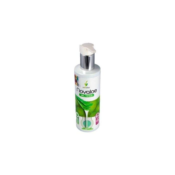 NOVADIET Novaloe Gel 250ml. Hidratante y Regenerador para Piel Sensible, Irritaciones y Cicatrices