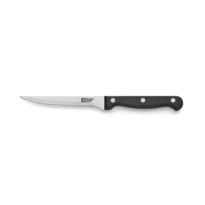 Richardson Sheffield Cuchillo Chuletero Artisan Acero Inoxidable Hoja Espiga Completa Mango Ergonómico 11,5 cm Negro Set de 6 Unidades 0 Richardson Sheffield Cuchillo Chuletero Artisan Acero Inoxidable Hoja Espiga Completa Mango Ergonómico 11,5 cm Negro Set de 6 Unidades 0