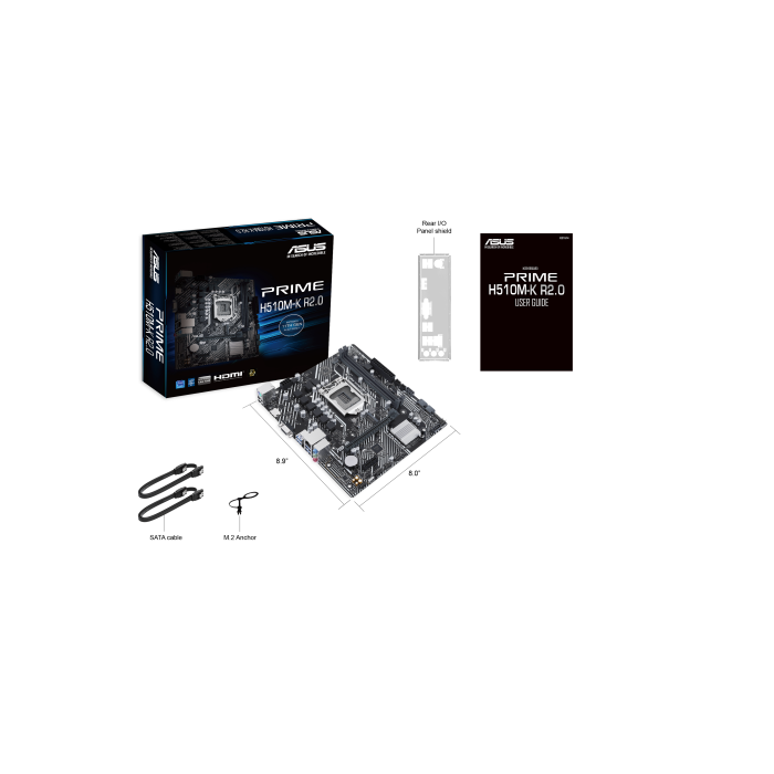 ASUS PRIME H510M-K R2.0 Placa Base Intel LGA 1200, DDR4 64GB, HDMI+VGA, Micro ATX - 90MB1E80-M0EAY0 2 ASUS PRIME H510M-K R2.0 Placa Base Intel LGA 1200, DDR4 64GB, HDMI+VGA, Micro ATX - 90MB1E80-M0EAY0 2