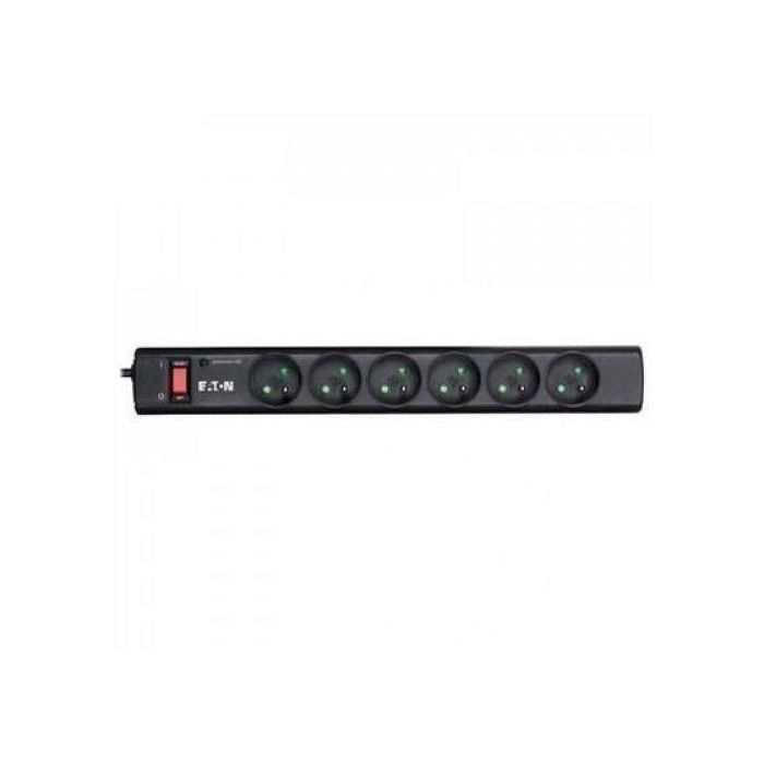 Regleta Enchufes 6 Tomas con Interruptor Eaton PS6D (1 m) 4 Regleta Enchufes 6 Tomas con Interruptor Eaton PS6D (1 m) 4