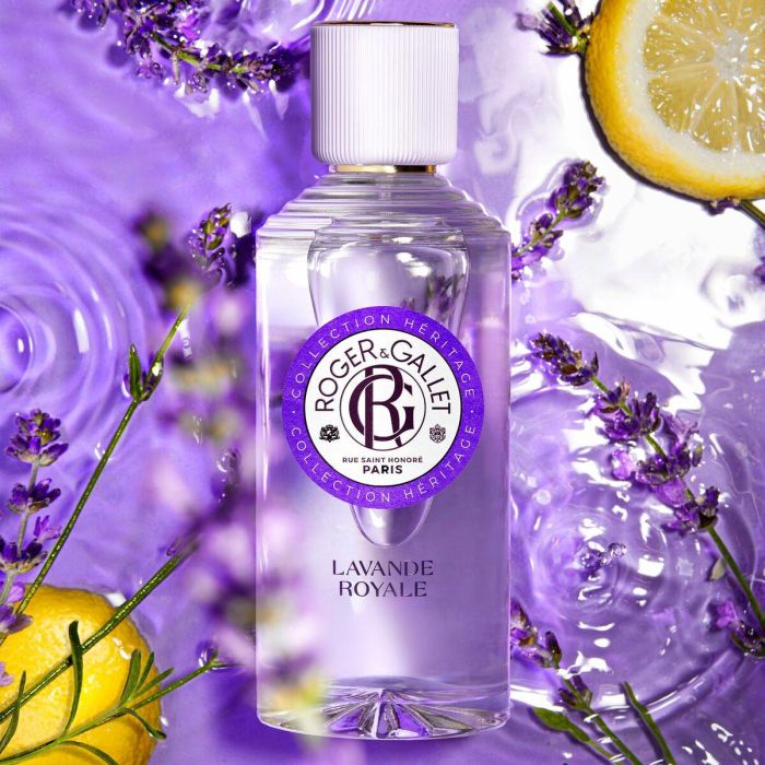 Roger & Gallet LAVANDE ROYALE Agua Perfumada Bienestar Colonia Unisex 100 ml Floral Fresca Notas Relajantes de Lavanda Bergamota y Cedro 1 Roger & Gallet LAVANDE ROYALE Agua Perfumada Bienestar Colonia Unisex 100 ml Floral Fresca Notas Relajantes de Lavanda Bergamota y Cedro 1