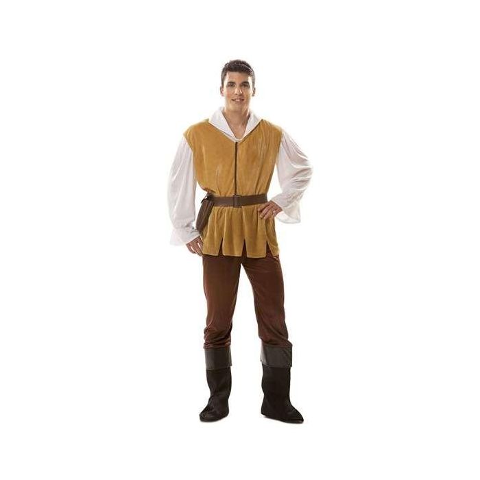 Disfraz mesonero camisa, chaleco, cinturón con bolso, pantalón y cubre botas talla XXL 1 Disfraz mesonero camisa, chaleco, cinturón con bolso, pantalón y cubre botas talla XXL 1