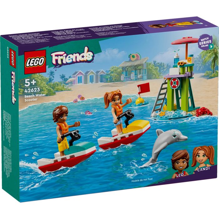 LEGO 42623 Moto Acuática de la Playa Friends con 2 Minipersonajes, Delfín y Accesorios, Juguete +5 años 10 LEGO 42623 Moto Acuática de la Playa Friends con 2 Minipersonajes, Delfín y Accesorios, Juguete +5 años 10