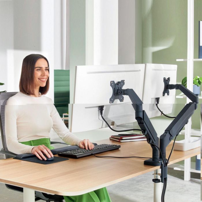 Soporte de Mesa para Pantalla Leitz Ergo Space Saving 17" 32" 1 Soporte de Mesa para Pantalla Leitz Ergo Space Saving 17" 32" 1