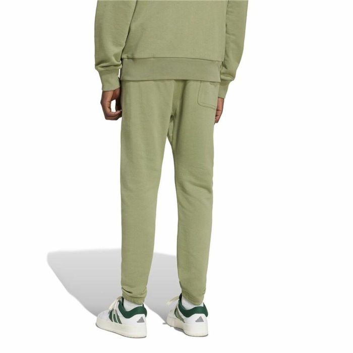 Pantalón Largo Deportivo Adidas Regular Tapered Verde Hombre 3