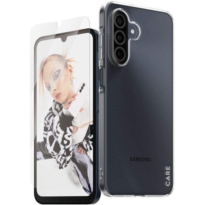 PanzerGlass CARE Fashion 2-in-1 Bundle Protector de Pantalla para Samsung Galaxy A26 5G - Anti-golpes y Anti-rayones