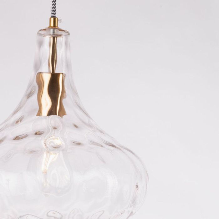 Atsugicho SKD-P80050 Lámpara Colgante de Cristal y Metal, Diseño Clásico Años 20, Esférica con Relieves Azulados, Compatible LED E27 1 Atsugicho SKD-P80050 Lámpara Colgante de Cristal y Metal, Diseño Clásico Años 20, Esférica con Relieves Azulados, Compatible LED E27 1