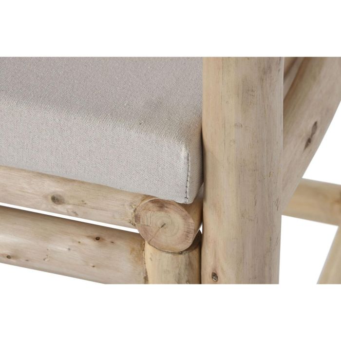 Butaca Balines DKD Home Decor Blanco Natural 50 x 90 x 61 cm 5