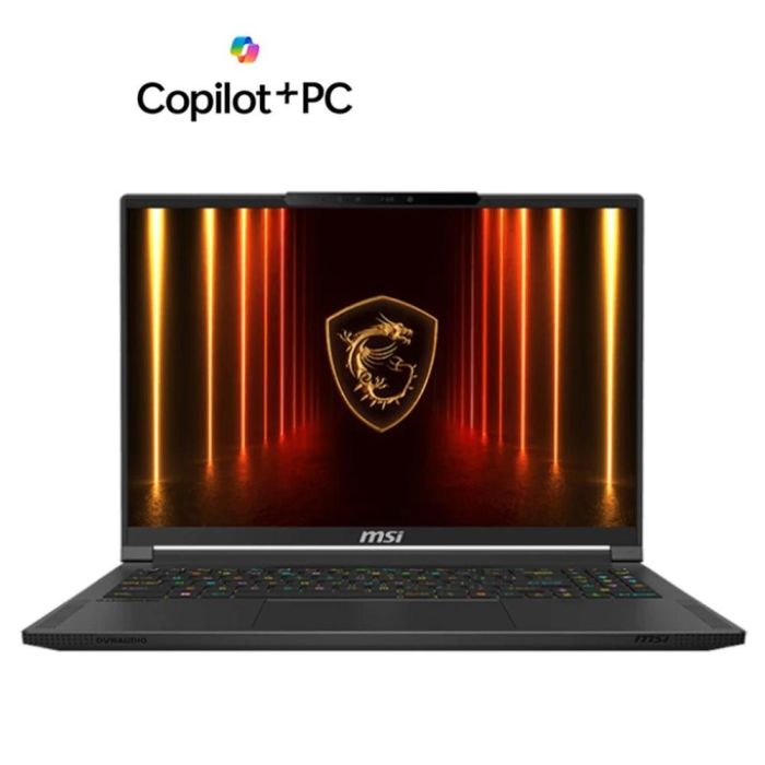 MSI Stealth A16 AI+ -022XES (9S7-15FL35-022) Portátil 16" QHD+ OLED 240Hz, AMD Ryzen AI 9 HX 370, 32GB LPDDR5x, 1TB SSD NVMe, NVIDIA RTX 5080 16GB GDDR7
