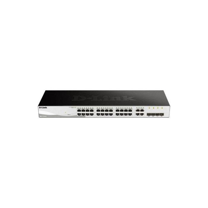 D-Link DGS-1210-24/E Switch Gestionado Smart 24 Puertos RJ-45 Gigabit, 4 SFP, Sin Ventilador, Montaje en Rack 1U 0 D-Link DGS-1210-24/E Switch Gestionado Smart 24 Puertos RJ-45 Gigabit, 4 SFP, Sin Ventilador, Montaje en Rack 1U 0