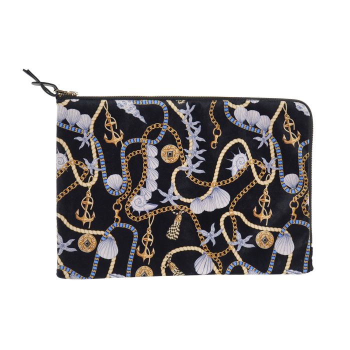 DKD Home Decor Funda de Poliéster para iPad y Tablet, Diseño Bicolor en Negro y Amarillo, Medidas 1 x 25 x 34 cm 0 DKD Home Decor Funda de Poliéster para iPad y Tablet, Diseño Bicolor en Negro y Amarillo, Medidas 1 x 25 x 34 cm 0