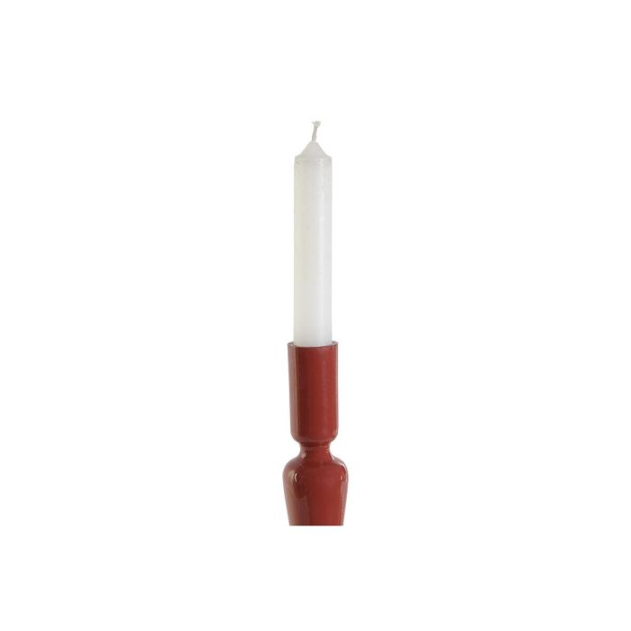 DKD Home Decor Candelabro Urban Sejed de Aluminio Lacado Mostaza y Terracota, 10x10x32 cm - Pack de 2 Unidades 2 DKD Home Decor Candelabro Urban Sejed de Aluminio Lacado Mostaza y Terracota, 10x10x32 cm - Pack de 2 Unidades 2