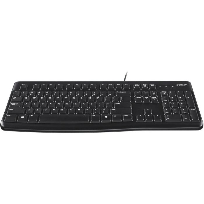 Logitech K120 Teclado USB Negro Distribución Francesa - Resistente a Salpicaduras 1 Logitech K120 Teclado USB Negro Distribución Francesa - Resistente a Salpicaduras 1
