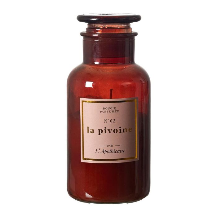 Home Deco Factory Vela Perfumada Apothicaire - Peonía, Almendra, Higo, Vidrio Tintado, 320 g, 35 h 4 Home Deco Factory Vela Perfumada Apothicaire - Peonía, Almendra, Higo, Vidrio Tintado, 320 g, 35 h 4