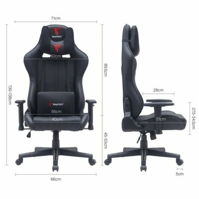 Silla Gaming Tempest Bigboy Negro 2