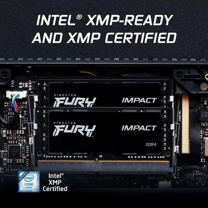 Kingston Fury Impact 16GB 3200MHz DDR4 CL20 SODIMM Memoria RAM para Portátil 7 Kingston Fury Impact 16GB 3200MHz DDR4 CL20 SODIMM Memoria RAM para Portátil 7