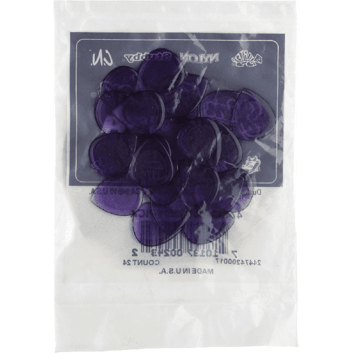 Dunlop Púas Big Stubby® Nylon - 2,00 Mm Pack 24 Unidades