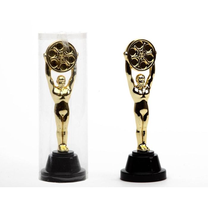 Estatuilla Premio De Cine Dorado 23 cm Estatuilla Premio De Cine Dorado 23 cm