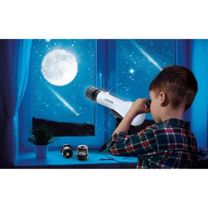 Lisciani Giochi Telescopio Científico + Trípode - Telescopio para Observación de la Naturaleza - LIS8008324110858 2