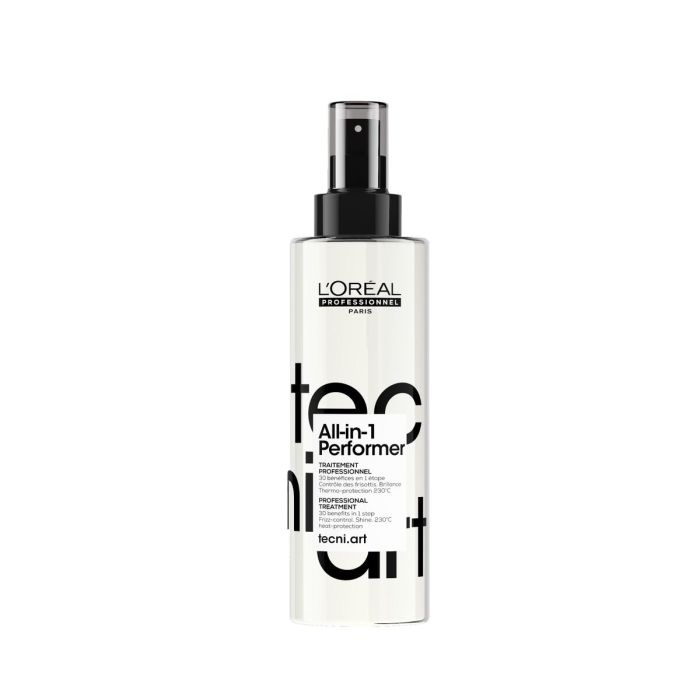 L'Oréal Professionnel Paris ALL IN 1 PERFORMER Tratamiento Cabello 30 Beneficios Anti-Frizz Protector Calor 190 ml Aerosol Sin Aclarado