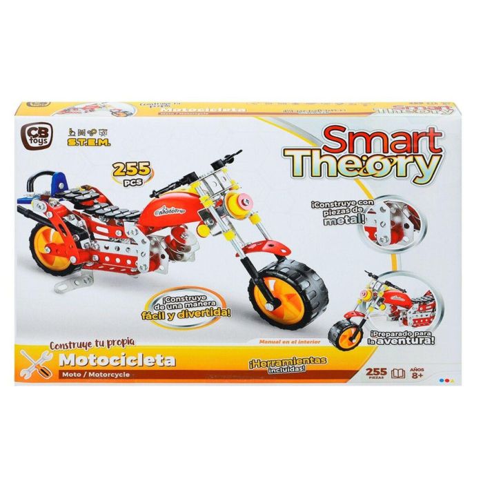 Juego de Construcción Colorbaby Smart Theory 255 Piezas Moto (6 Unidades) 1 Juego de Construcción Colorbaby Smart Theory 255 Piezas Moto (6 Unidades) 1