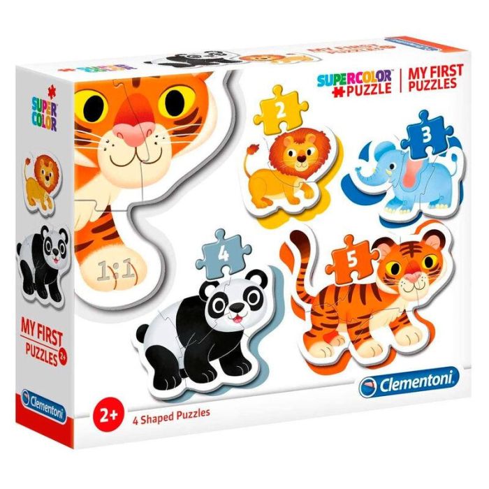 Puzzle My First Puzzle Wild Animals 3-6-9-12pzs 2 Puzzle My First Puzzle Wild Animals 3-6-9-12pzs 2