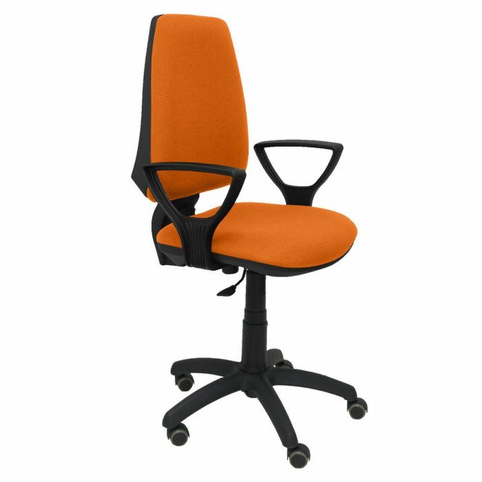 PIQUERAS Y CRESPO Silla Elche CP bali naranja brazos fijos ruedas de parque PIQUERAS Y CRESPO Silla Elche CP bali naranja brazos fijos ruedas de parque