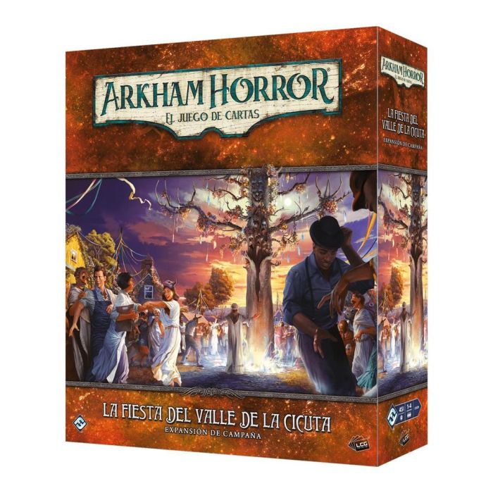 Fantasy Flight Games Arkham Horror LCG AHC77ES La Fiesta del Valle de la Cicuta Expansión de Campaña Juego de Cartas