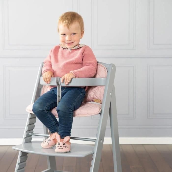 Trona ajustable Sit Up III de madera - ROBA - Regulable en altura - Taupe 1 Trona ajustable Sit Up III de madera - ROBA - Regulable en altura - Taupe 1